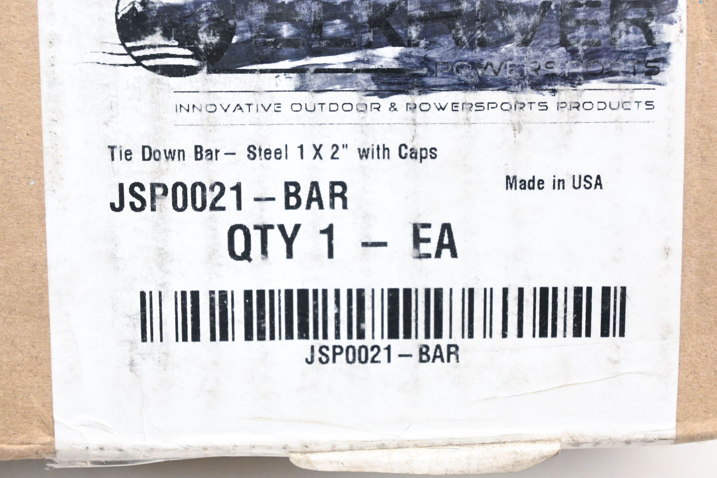 Just Sail Products JSP0021-BAR Black Steel Tie Down Bar NOS