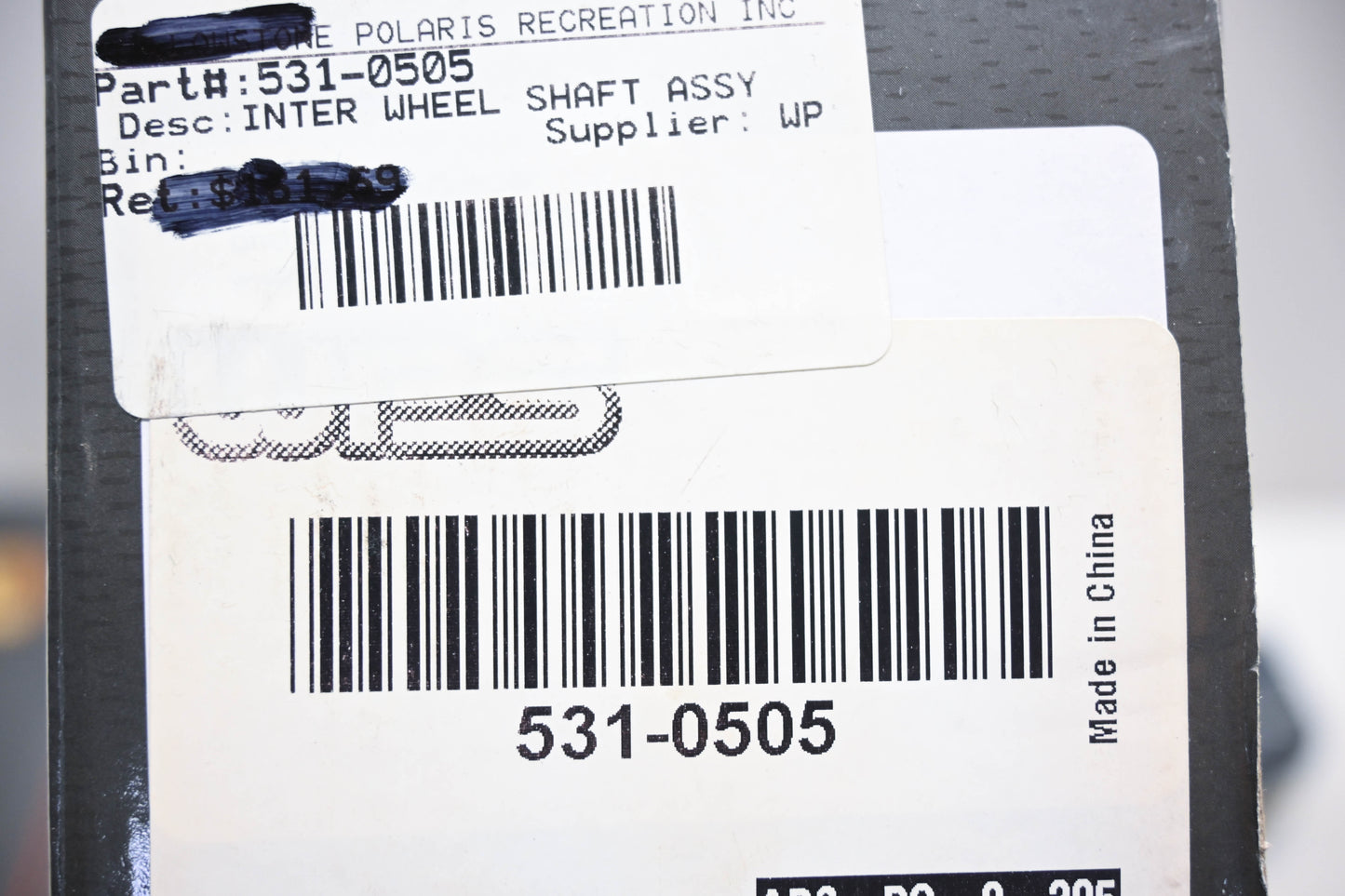 All Balls 531-0505 6-Ball Heavy Duty Axle NOS