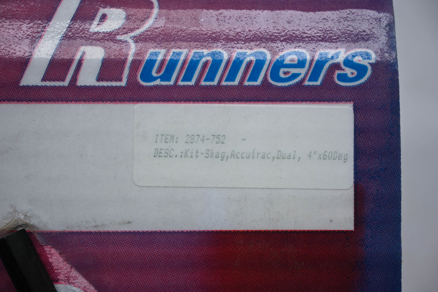 New OEM Polaris 2874752 Carbide Runner Kit NOS
