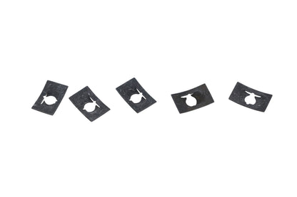 New OEM Polaris 7670026 Speed Nuts Qty 5 NOS