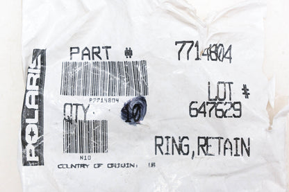 New OEM Polaris 7714804 Retaining Rings Qty 2 NOS