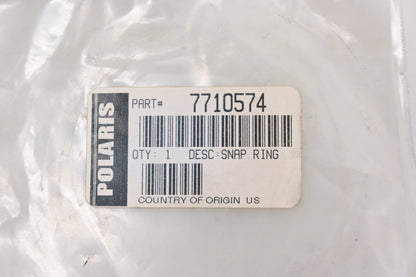 New OEM Polaris 7710574 Snap Ring NOS