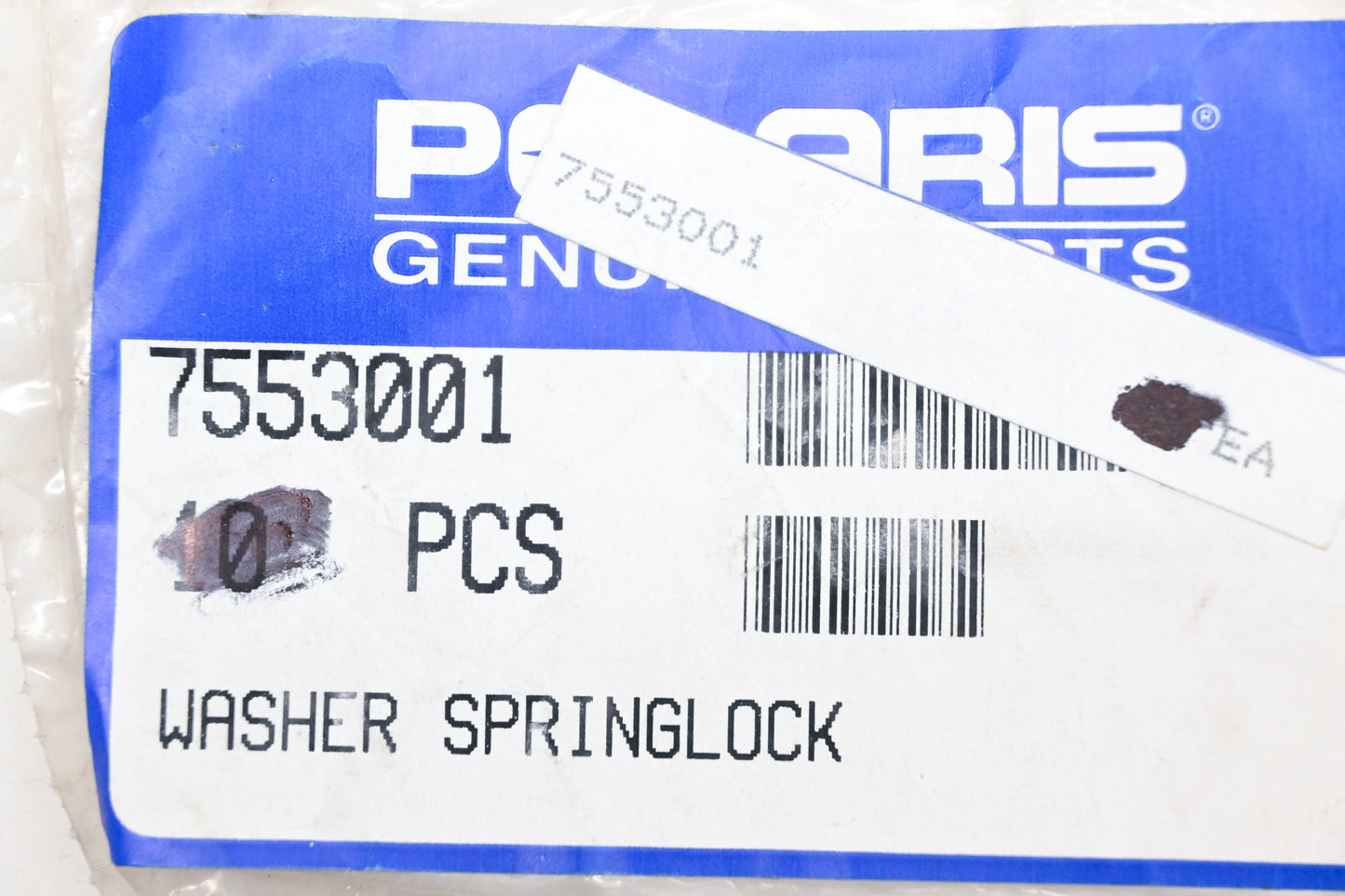 New OEM Polaris 7553001 Spring Lock Washers Qty 4 NOS