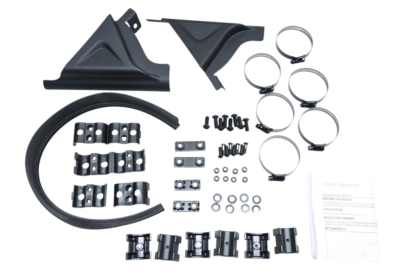New OEM Polaris 2208460 Upper Door Hardware Kit NOS
