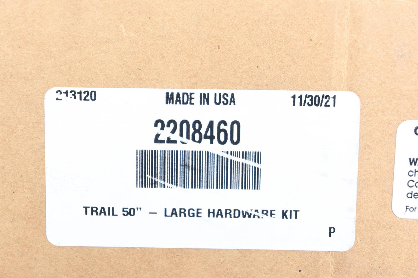 New OEM Polaris 2208460 Upper Door Hardware Kit NOS