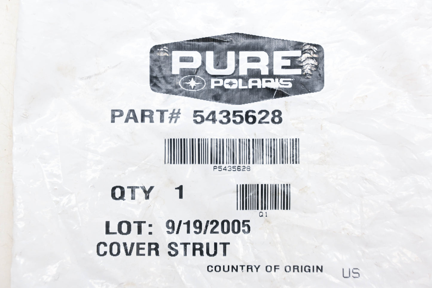 New OEM Polaris 5435628 Strut Cover NOS