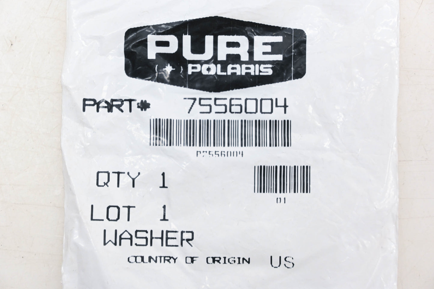 New OEM Polaris 7556004 Washer NOS