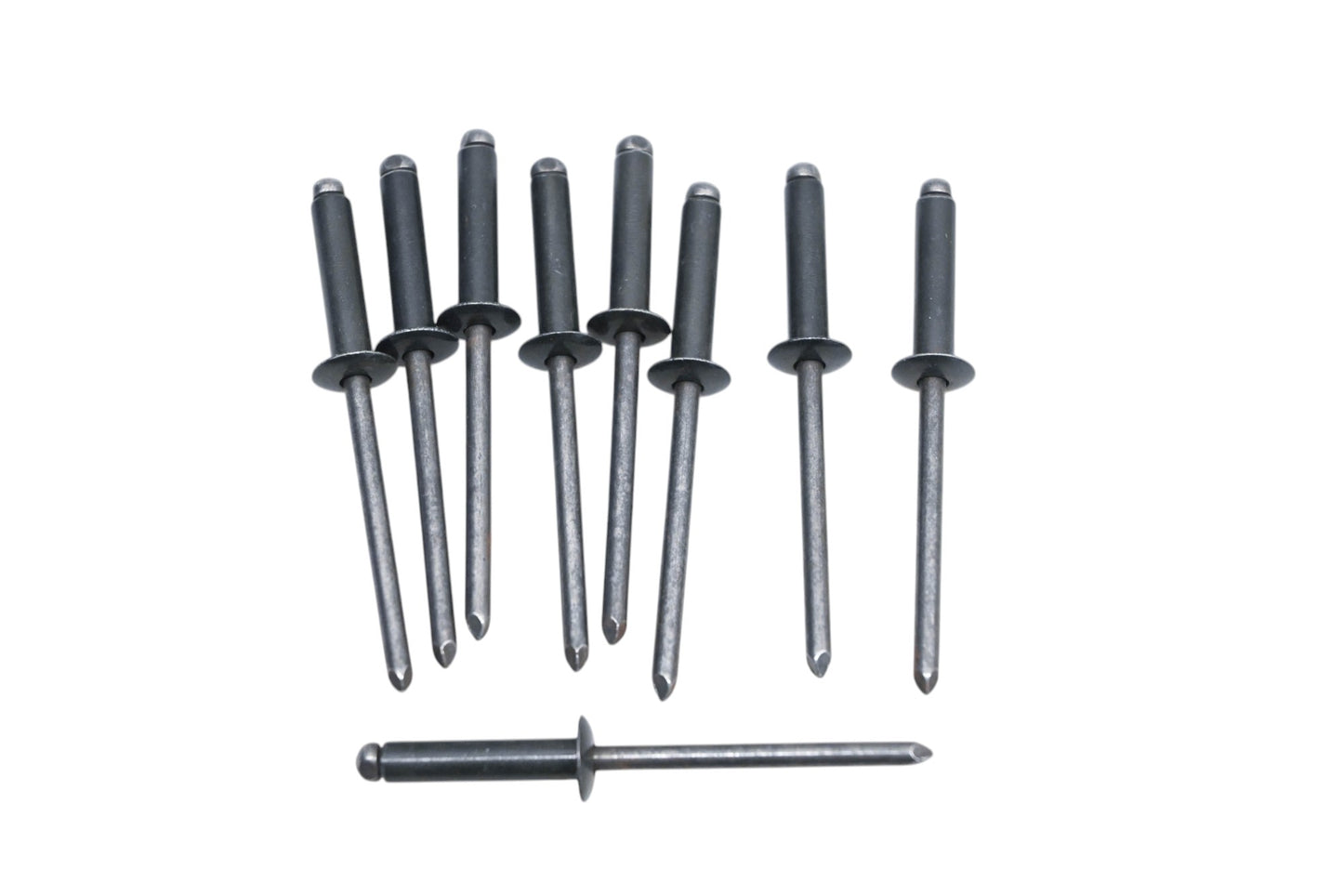 New OEM Polaris 7621340 Black Rivets Qty 9 NOS