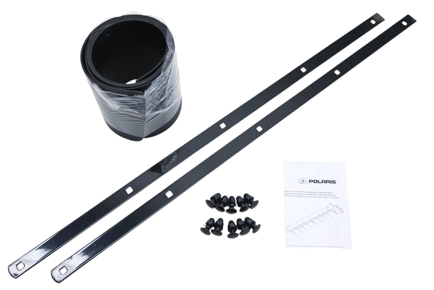 New OEM Polaris 2879866 Glacier Pro Rubber 66" Deflector Kit NOS