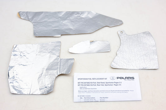 New OEM Polaris 2875863 Sportsman Rear Cab Foil Kit NOS
