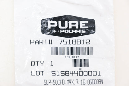 New OEM Polaris 7518812 Socket Head Screw NOS