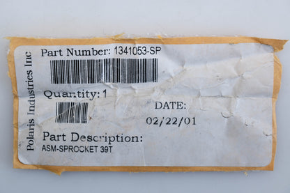 New OEM Polaris 1341053, 1341053-SP 39T Sprocket NOS