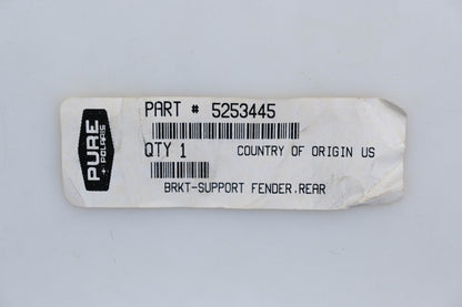 New OEM Polaris 5253445 Rear Fender Support Bracket NOS