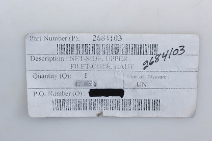 New OEM Polaris 2684103 Upper Side Net NOS