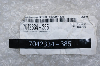 New OEM Polaris 7042334-385 Cloud Silver Spring NOS