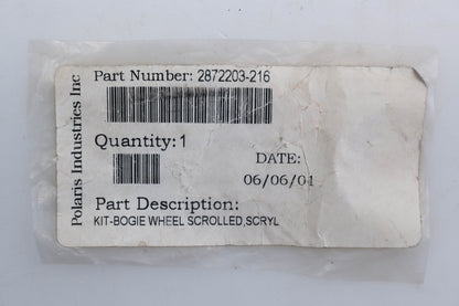 New OEM Polaris 2872203-216 Yellow Bogie Wheels Qty 2 NOS