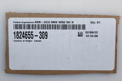 New OEM Polaris 1824655-309 Upper Right Control Arm Assembly NOS