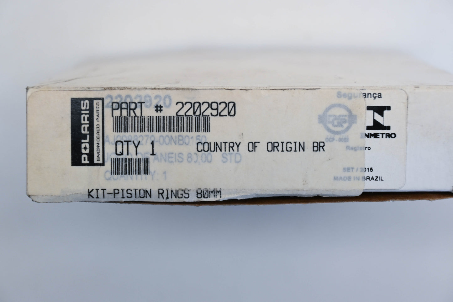 New OEM Polaris 2202920 Piston Ring Kit NOS