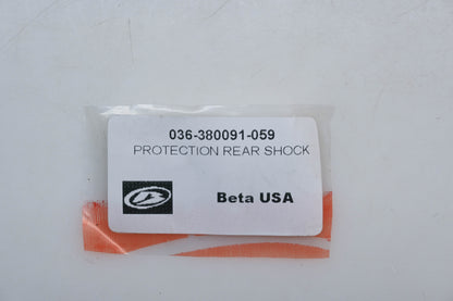 Beta 036-380091-059, 036.38.009.10 Black Rear Shock Protection Panel NOS