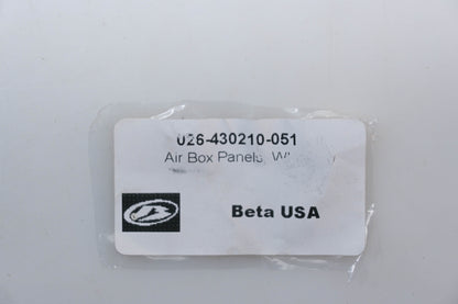 Beta 026-430210-051, 031.43.032.10, 031.43.031.10 White Air Box Panel Kit NOS