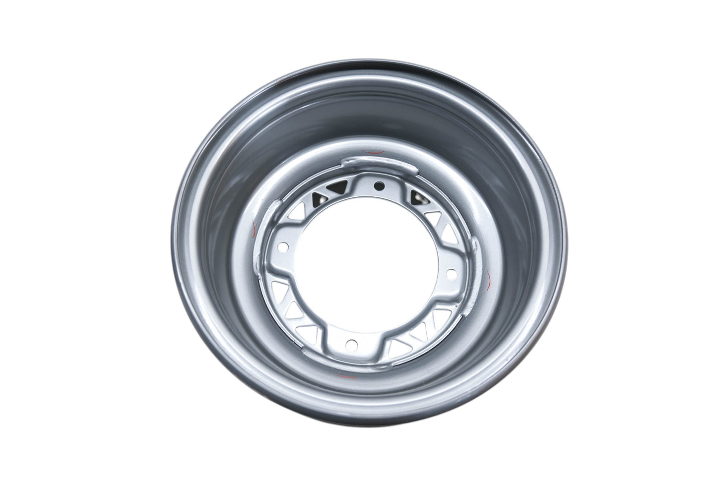 New OEM Polaris 1520175-117 10" Silver Front Rim NOS
