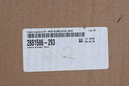 OEM Polaris 2881586-293 Indy Red RZR Rock Slider Kit