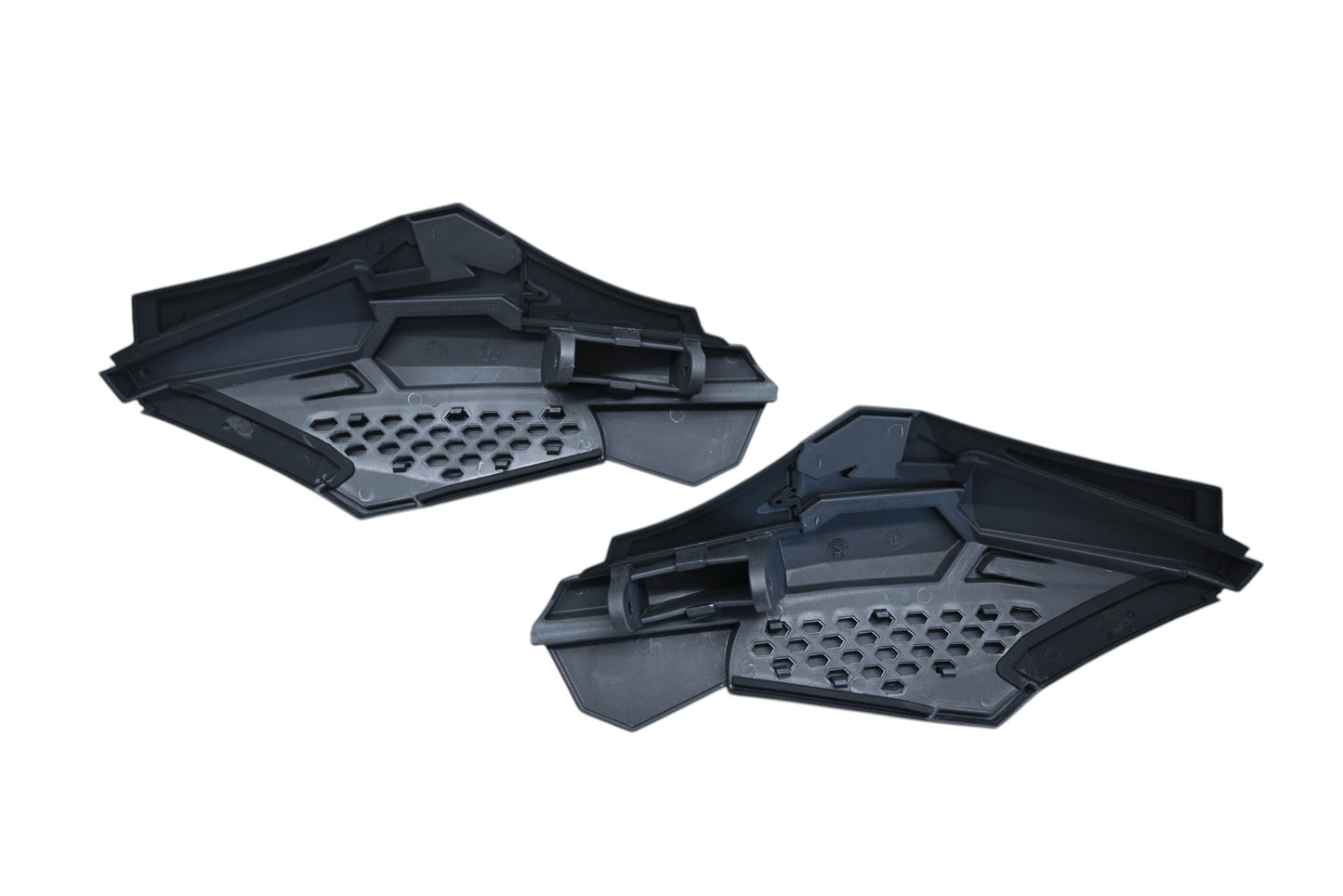 PowerMadd 34411 Charcoal Black Handguard Kit NOS