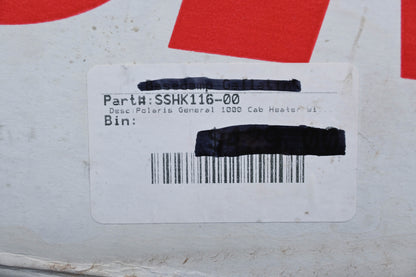 Inferno SSHK116-00 Polaris General 1000 Cab Heater Kit NOS