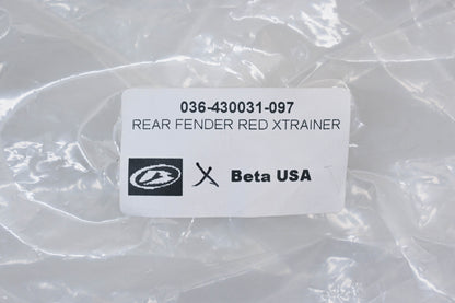Beta 036-430031-097, 036.43.003.10.97 Red Rear Fender NOS