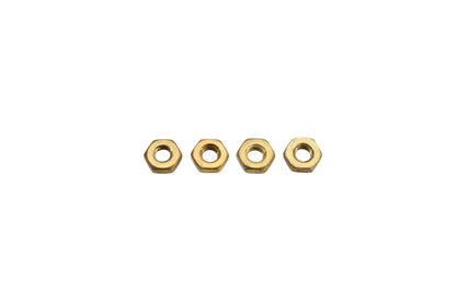 New OEM Polaris 7541933 Brass Nuts Qty 4 NOS