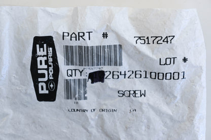New OEM Polaris 7517247 Bolt NOS