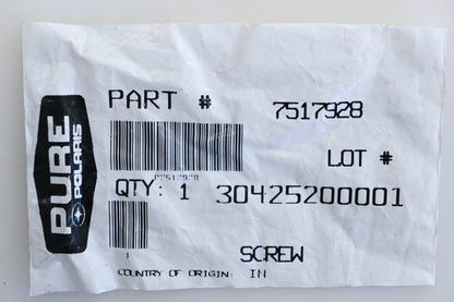 New OEM Polaris 7517928 Shoulder Screws Qty 5 NOS