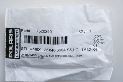 New OEM Polaris 7520290 Lock Stud NOS