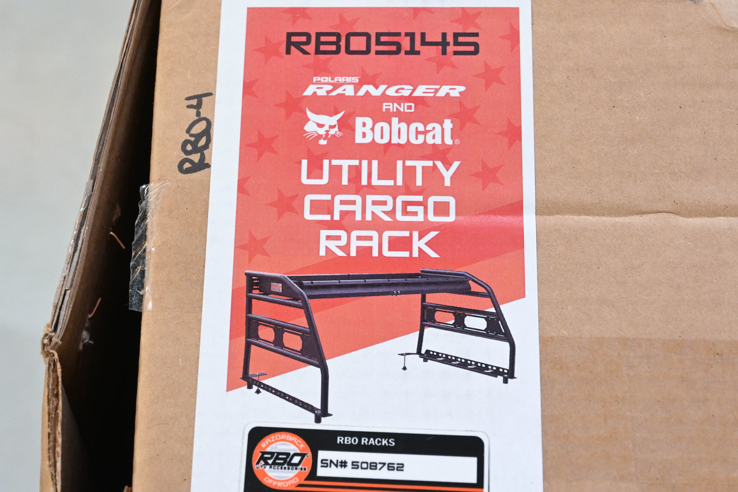 RazorBack Offroad RBO5145 Polaris Utility Cargo Rack Kit NOS