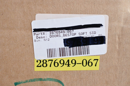 New OEM Polaris 2876949-067 Canvas Door Kit NOS