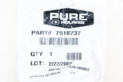 New OEM Polaris 7518737 Socket Head Screw NOS