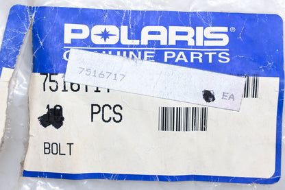 New OEM Polaris 7516717 Hex Head Bolts Qty 6 NOS