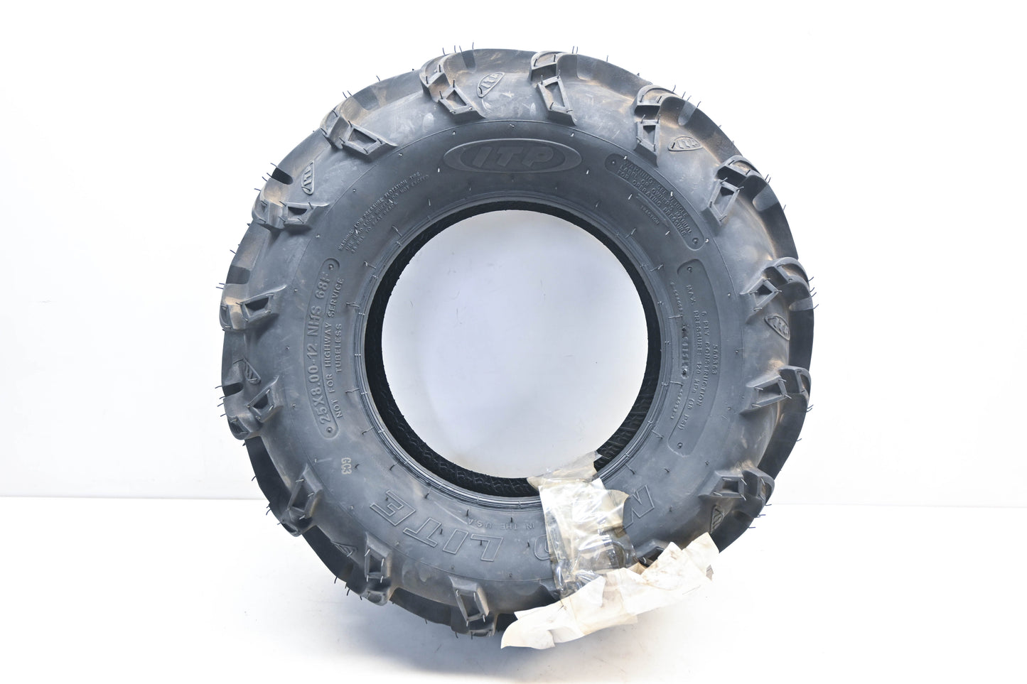 ITP 560363, 57-5651 Mud Lite 25x8-12 NHS 68F Tire NOS