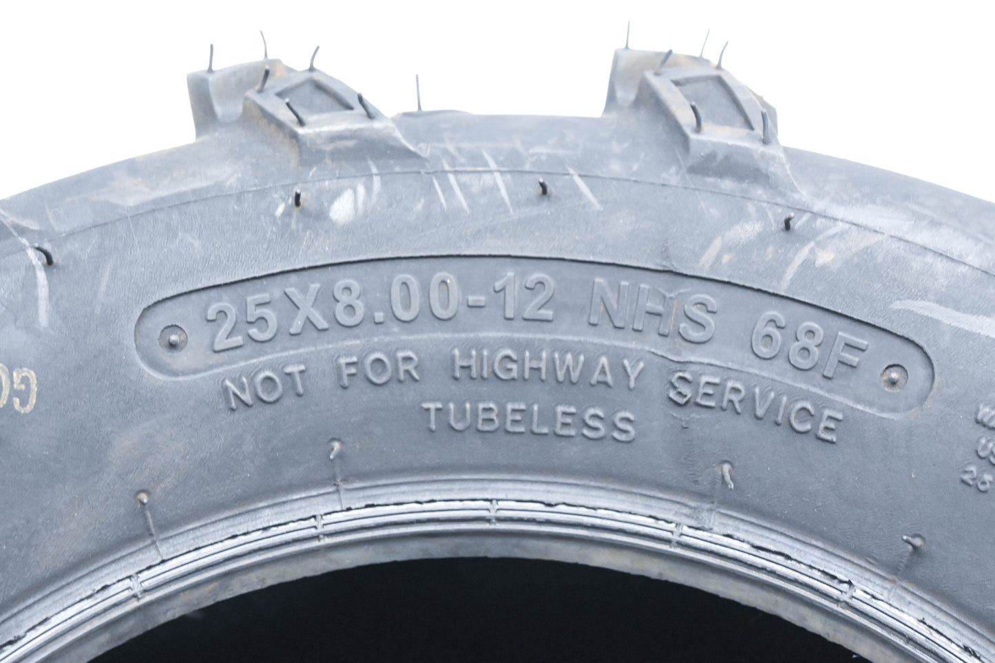 ITP 560363, 57-5651 Mud Lite 25x8-12 NHS 68F Tire NOS
