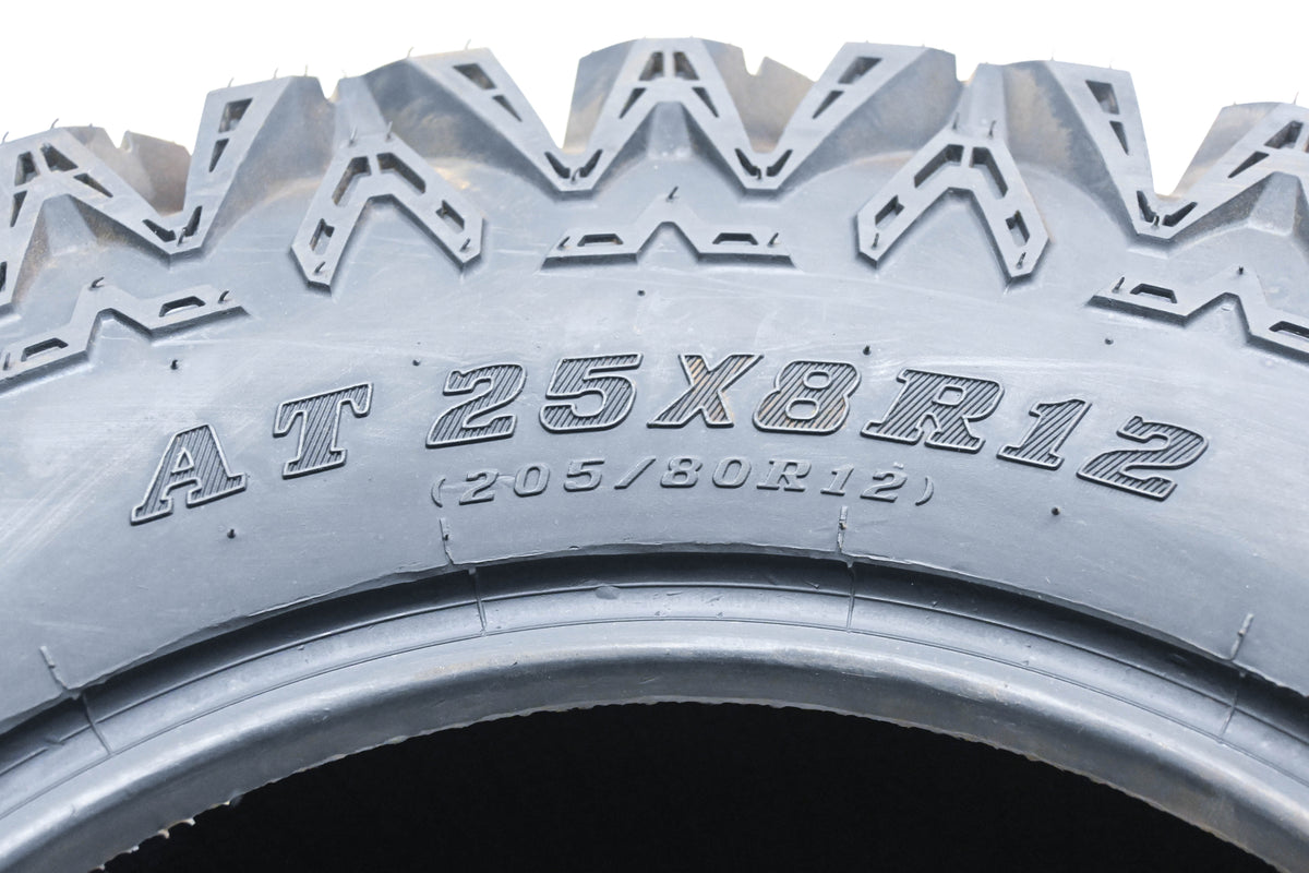 Sedona 570-5100 Rip-Saw R/T AT 25x8R12 Tire NOS