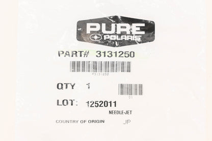 New OEM Polaris 3131250 Needle Jet NOS