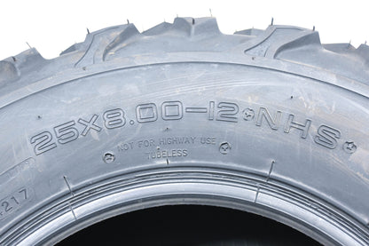 Maxxis 5414804 25x8-12 NHS Tire NOS