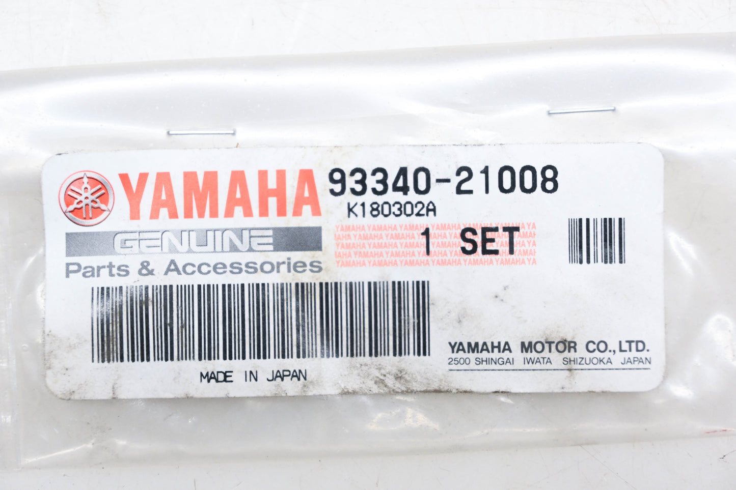New OEM Yamaha 93340-21008-00 Thrust Bearing Kit NOS