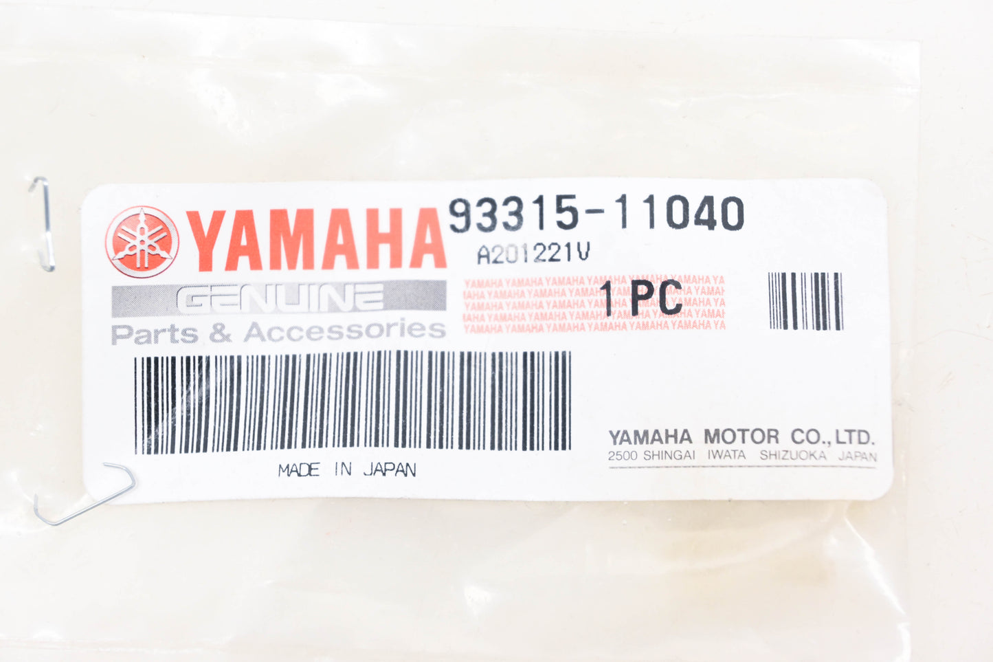 New OEM Yamaha 93315-11040-00 Bearing NOS