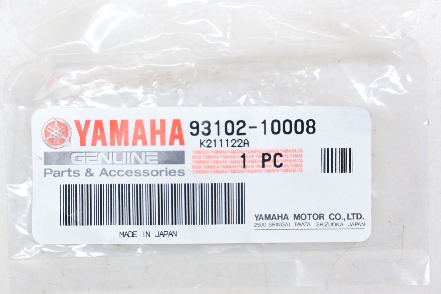 New OEM Yamaha 93102-10008-00 Oil Seal NOS