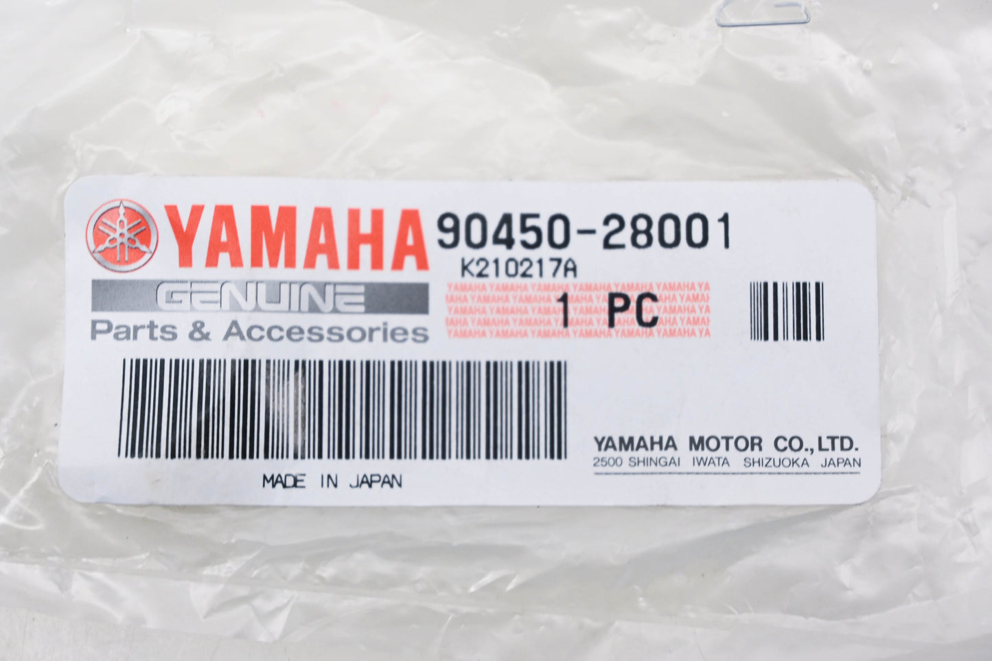 New OEM Yamaha 90450-28001-00 Hose Clamp NOS