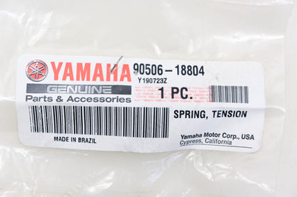 New OEM Yamaha 90506-18804-00 Tension Spring NOS