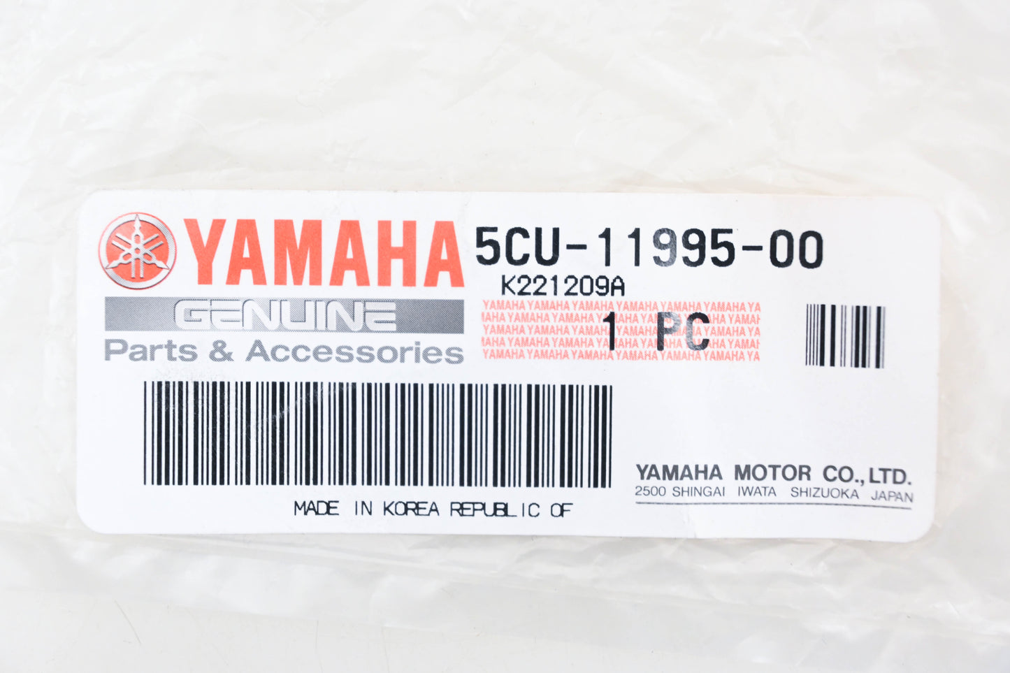 New OEM Yamaha 5CU-11995-00-00 Housing Seal NOS