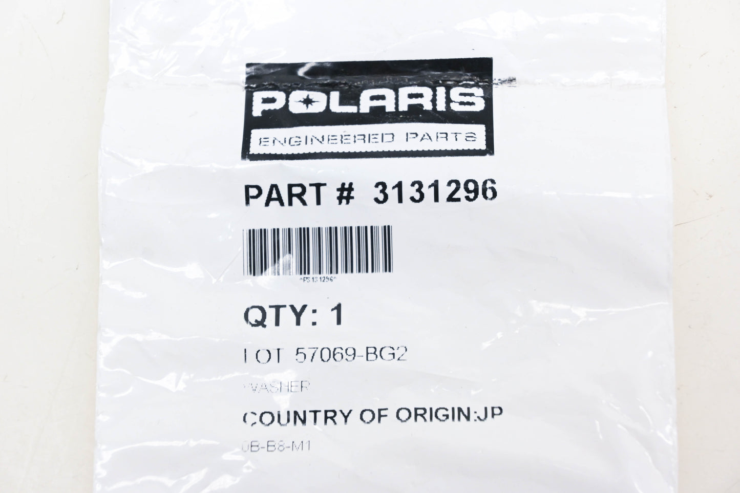 New OEM Polaris 3131296 Washer NOS