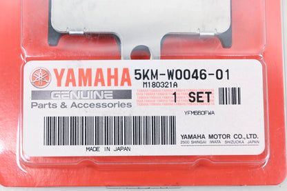 New OEM Yamaha 5KM-W0046-01-00 Rear Brake Pad Kit NOS